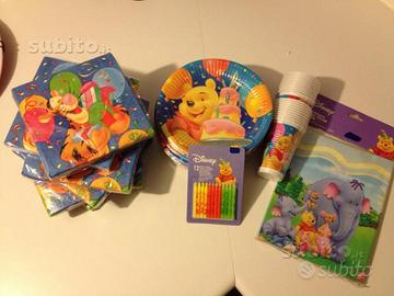 Kit coordinato party compleanno winnie the pooh