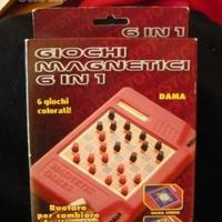 Giochi MAGNETICI 6 in 1 - Vintage