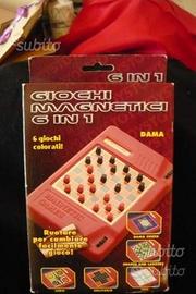 Giochi MAGNETICI 6 in 1 - Vintage