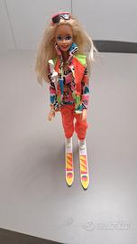 Barbie con completino Ski Fun 