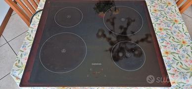 Vetroceramica piastra induzione Siemens