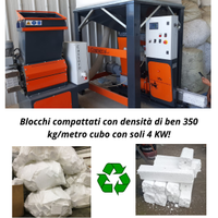 Riciclaggio/smaltimento polistirolo