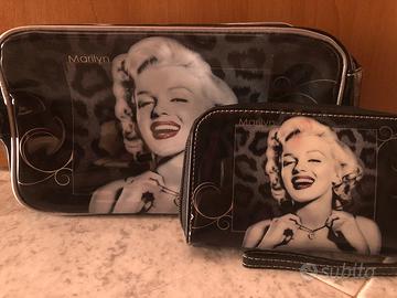 Beauty case e portafoglio Marilyn Monroe