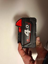 Batteria milwaukee 