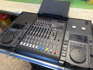 Consol DJ- 2 lettori CDJ-100s +Mixer RCF -L-PAD 12