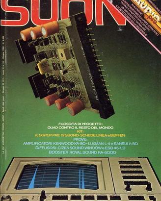 rivista SUONO numero 94 giugno 1980