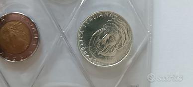 Divisionale 11 monete Italia 1986