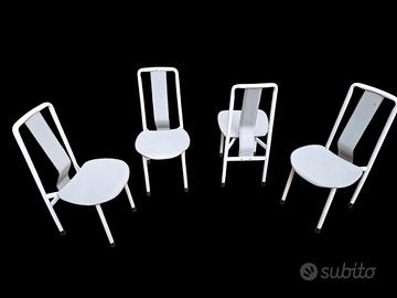 quattro sedie design irma castiglioni zanotta 