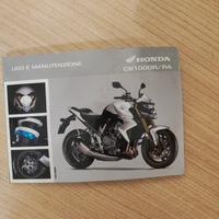 manuale uso e manutenzione Honda CB1000R/RA