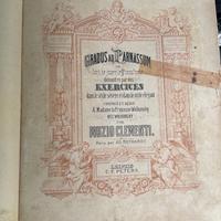 spartiti per pianoforte d'epoca