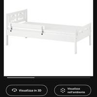 2 Lettini Kritter Ikea per bambini