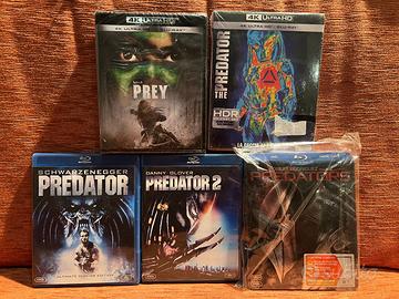 Predator SAGA in Bluray (I, II, III) + 4K (IV eV)