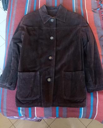 Giacca scamosciata Vintage da donna "Conbipel"