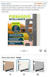 tenda da giardino/terrazzoestensibile e oscurante