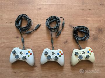 3 Gamepad xbox 360 Pc Windows con cavo