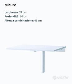 tavolo a scomparsa IKEA