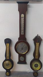 BAROMETRI D'EPOCA IN LEGNO