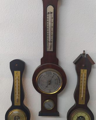 BAROMETRI D'EPOCA IN LEGNO