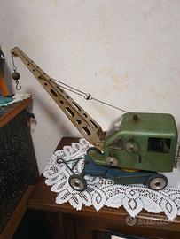 Gru giocattolo in Latta - Esercito Italiano