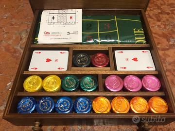 Roulette da tavolo in legno  – MAI utilizzata