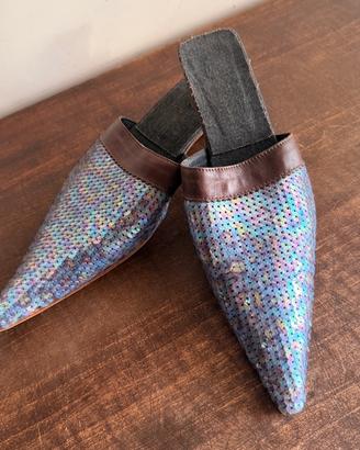 mules/sabot vintage firmati Giancarlo Proli