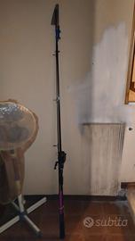 Canna + mulinello Zebco da Carpfishing 