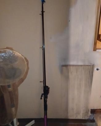 Canna + mulinello Zebco da Carpfishing 