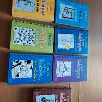 Set di 7 libri "Diario di una schiappa" di Jeff Ki