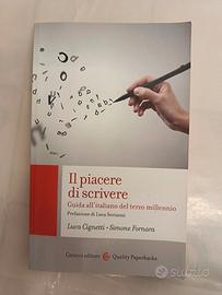 Libro "Il piacere di scrivere" (Cignetti &Fornara)