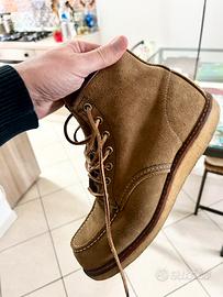 RED WING SHOES - POLACCO MOC TOE 8881 - OLIVA