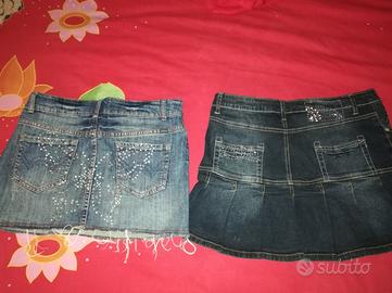 Minigonne e gonne sul ginocchio nuove e bellissime