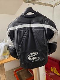 Tuta in pelle tg.52 divisibile