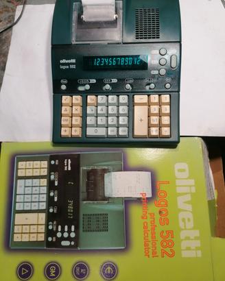Calcolatrice Olivetti logos 852