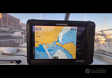 LOWRANCE HDS CARBON 12 Gps Cartografico Usato