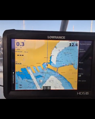 LOWRANCE HDS CARBON 12 Gps Cartografico Usato