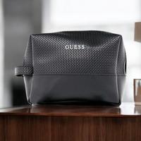 Borsello/Beauty Case Uomo Guess Nero Originale - N