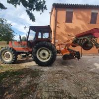 Trattore Fiat 980 aratro erpice seminatrice
