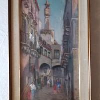 quadro olio su tela GIUSEPPE SPORTELLI anni 70