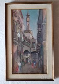 quadro olio su tela GIUSEPPE SPORTELLI anni 70