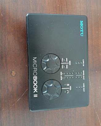 interfaccia audio Motu Microbook II 