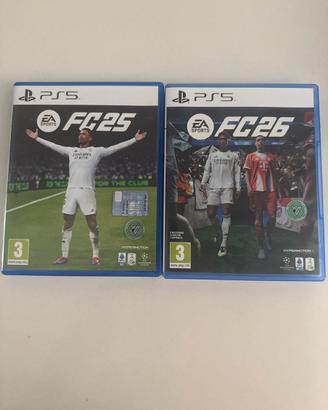 Fc 25 e Fc 26 PS5