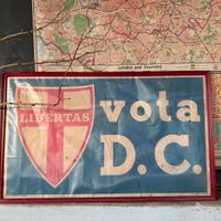 Manifesto DC democrazia cristiana 1958