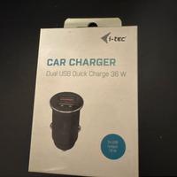 DUAL USB Quick Charge 3.0 - 36W - NUOVO