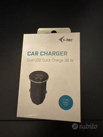 DUAL USB Quick Charge 3.0 - 36W - NUOVO