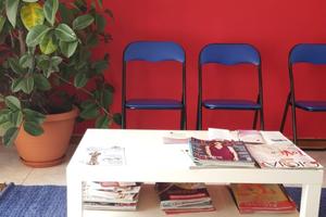 Stanza in studio condiviso