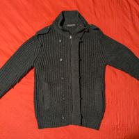 Maglione Collo Alto con Zip 