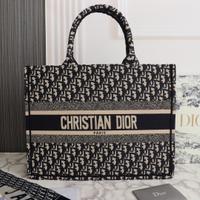 Borsa tote Dior Christian Oblique Large Book