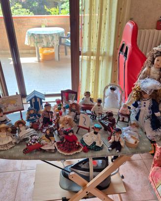 Bambole tutti in ceramica  Da Collezione di n.25