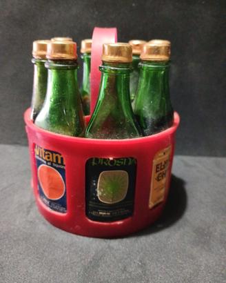 Set 8 mignon Amaro GIF vintage anni ’70 con cestel