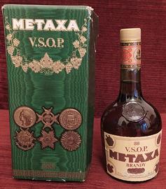 Brandy Greco METAXA, French Brandy Chatelle Frères